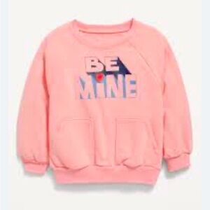Old Navy French-Terry Graphic Pocket Sweatshirt for Toddler Girls Size 18-24 M